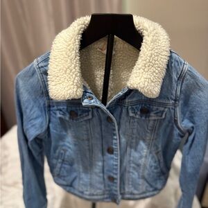Warm Cream Sherpa Jacket
